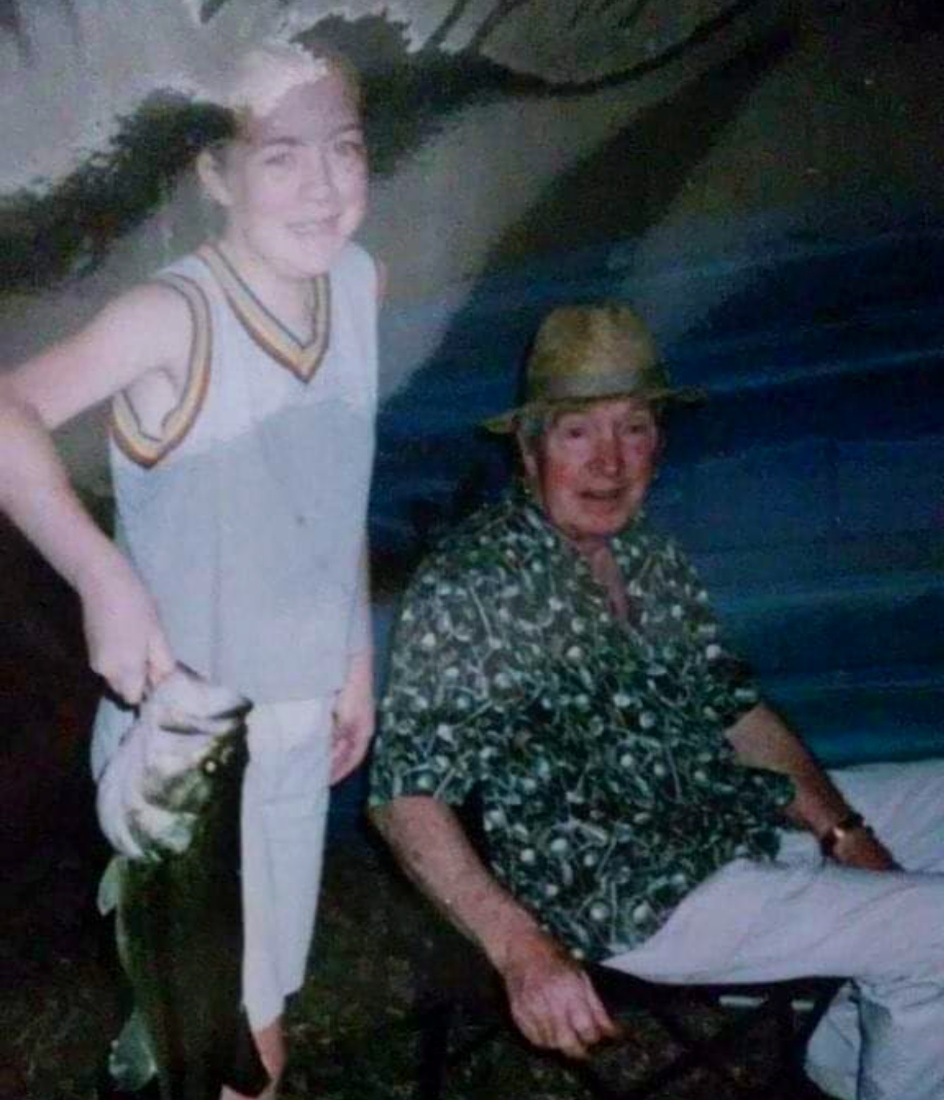Uncle Russell fishing